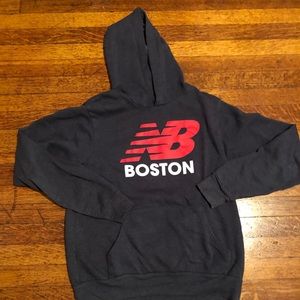 New Balance Boston Navy/Red Hoodie
